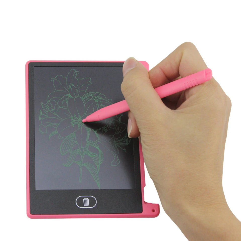 4.4-inch Drawing Board Reusable LCD Writing Tablet Children Educational Toys Graffiti Sketchpad Drawing Tablets Gifts