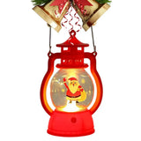 1PC Retro Kerosene Night Light Christmas Decorative Hanging Lantern Fairy Small Oil Lamp For New Year Navidad Home Decoration