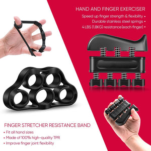 5-60Kg Adjustable Heavy Hand Gripper Fitness Hand Exerciser Grip Wrist Training Finger Gripper Hand Strengthener For Patient