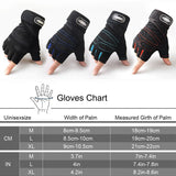 Workout Gloves for Men Women Weight Lifting Half Finger Glove with Wrist Wrap for Gym Sport Training Bicycle Motorcyclist Glove