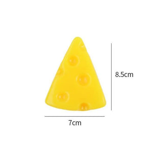 New Cute Transparent Cube Cheese Soft Toy Mochi Dessert Squeeze Party To Sensory Squeeze Pinching Silky Toy Simulation Toy Gift