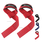 1Pair Weightlifting Wrist Straps Strength Training Adjustable Non-slip Gym Fitness Lifting Strap Wrist Support Grip Band