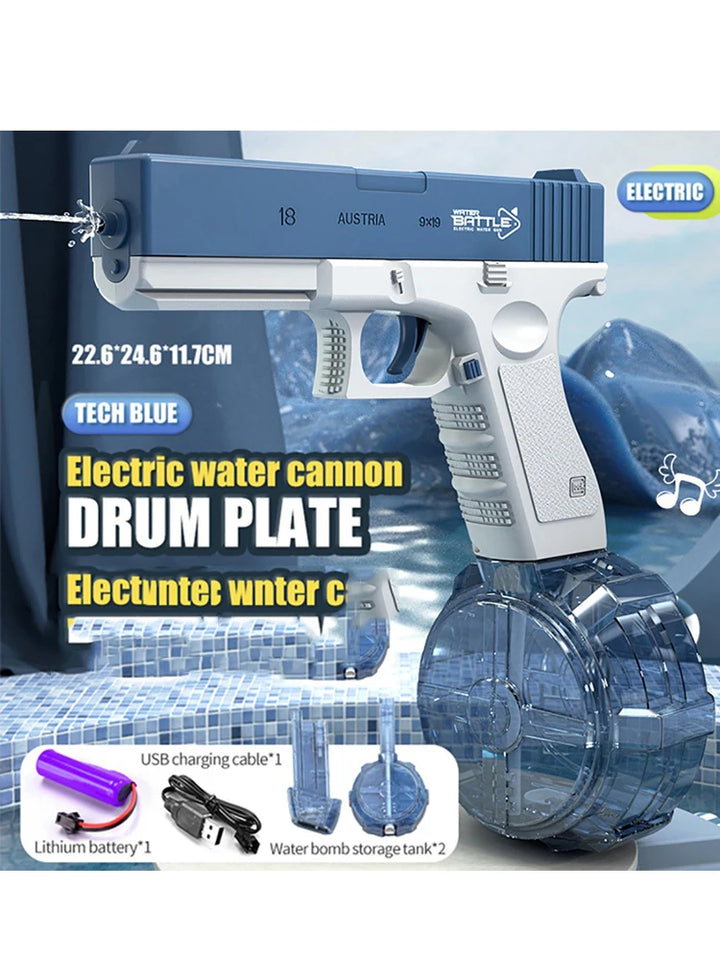 Electric Water Gun Toys Bursts Children's High-pressure Strong Charging Energy Water Automatic Water Spray Children's Toy Guns