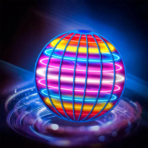 Flying Ball Boomerang Drone Flyorb Magic With LED Lights Gift Hover Ball Fly Nova Orb Flying Spinner Fidget Children Family Toys