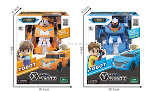 Mini Tobot Transformation Robot Toys Korea Cartoon Brothers Anime Tobot Deformation Car Airplane Toys for Children Gift