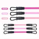 TPE Resistance Bands Ankle Straps Fitness Set D-Ring Support Ankle Cuffs Yoga Gym Equipment Guard Leg Strength Safety Extensions